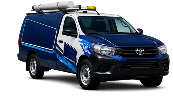 Service van parked on a Kellyville street